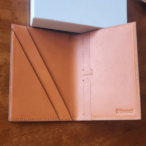 Miansai Brown Leather Card Holder - Picture 2 of 3
